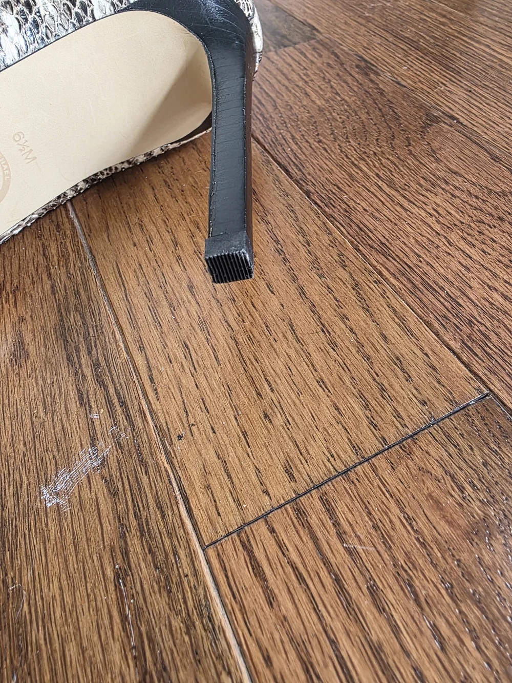 Michael Kors Collection Snake-Print Stiletto Ankle Boots - Black & Cream - Picture 5 of 6